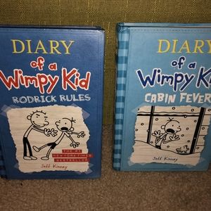 2 Diary of a Wimpy Kid Books - #2 and #6